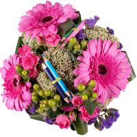  Bouquet Bright sketch Nikolaev
                            