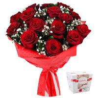 Roses in snow + Raffaello Ridder