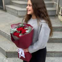 21 roses red Velikodolinskoe