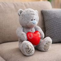 Серый тедди 15 см Гардэна