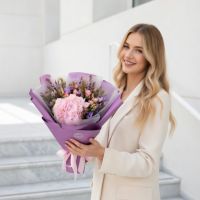  Bouquet Pink cloud Novogujvinsk
                            