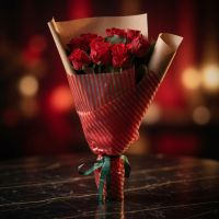 9 червоних троянд Житомир