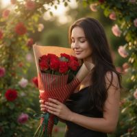 9 червоних троянд Житомир