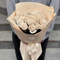 Bouquet 21 cream roses Ingulec