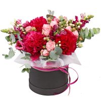 Композиция с пионами Альбукерке