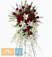 Ритуальна композиція з живих квітів №  4 Аули