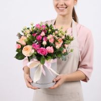 Roses in box Juliet Mount Waverley