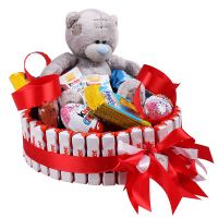  Bouquet Kinder Cake Hampton
                            