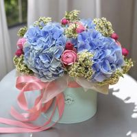 Цветы в коробке Нежный бриз Репки