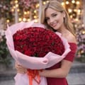 101 красная роза 60см, Кропивницкий