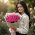 51 pink roses, Afula