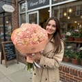 Bouquet of pink hydrangeas 7pcs, Сape Town