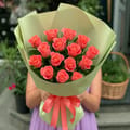 15 coral roses, Bentota