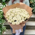 Акция! 101 белая роза , Загреб