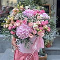 Big flower box XXL, Kran
