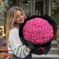 Magic volcano Pink Roses 101pcs, Shenyang