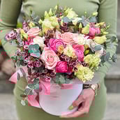 Коробки с цветами