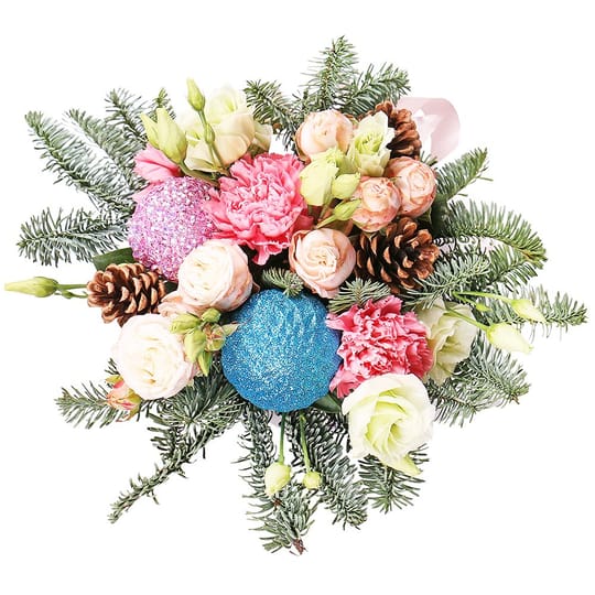 Зимнее чудо – доставка цветов в Киев