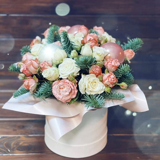 Снежные узоры – доставка цветов в Киев