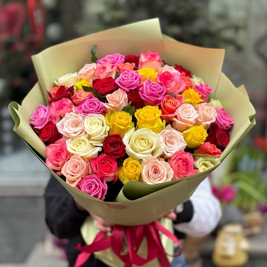 51 mixed oses – flower delivery in Tychy