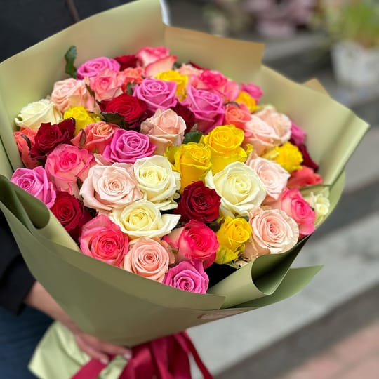 51 mixed oses – flower delivery in Tychy