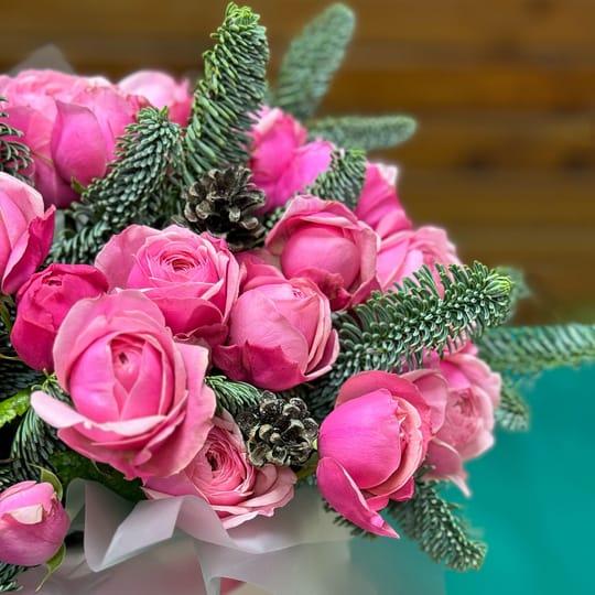 Розовая сказка – доставка цветов в Киев