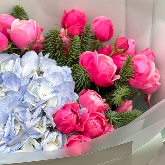 Зимняя акварель – доставка цветов в Яворнитское