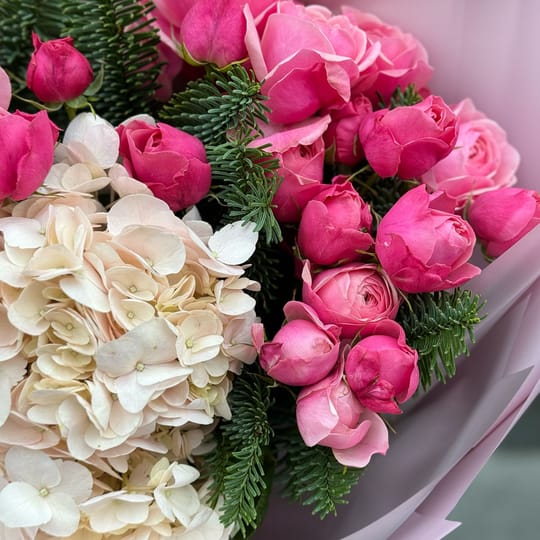 Зимняя нежность – доставка цветов в Яворнитское