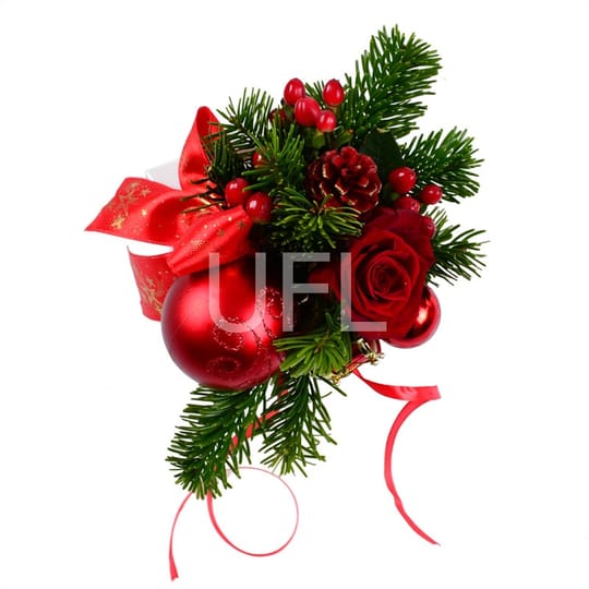 Arrangement Christmas surprise – flower delivery in Kyiv (Kiev)