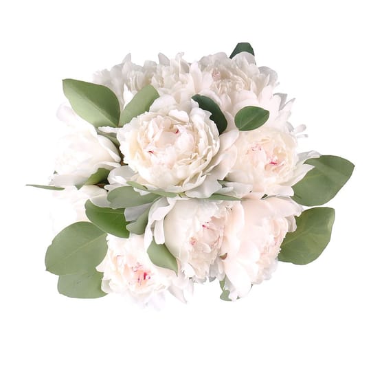 Букет из местных пионов Нежность лепестков – доставка цветов в Киев