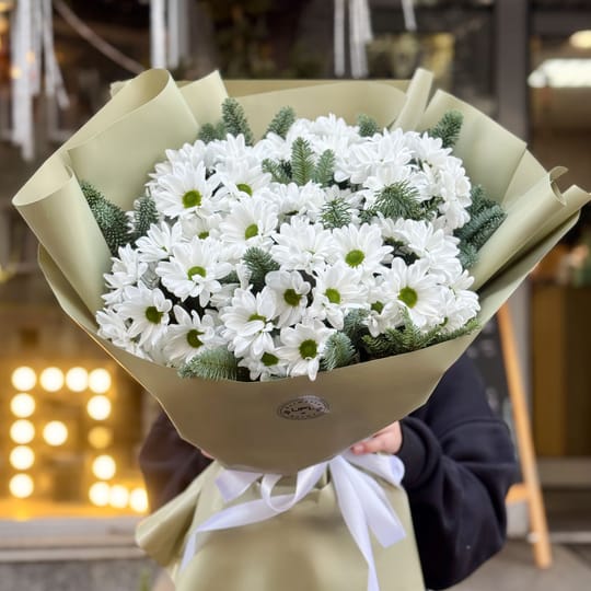 Подих зими – доставка квітів у Жирова