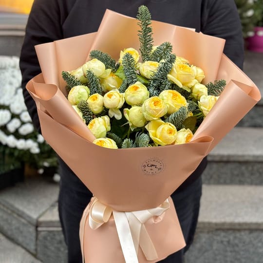 Солнечная зима – доставка цветов в Смела