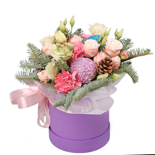 Зимнее чудо – доставка цветов в Киев