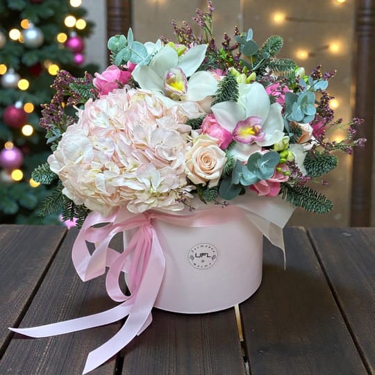 Зимняя нежность – доставка цветов в Киев