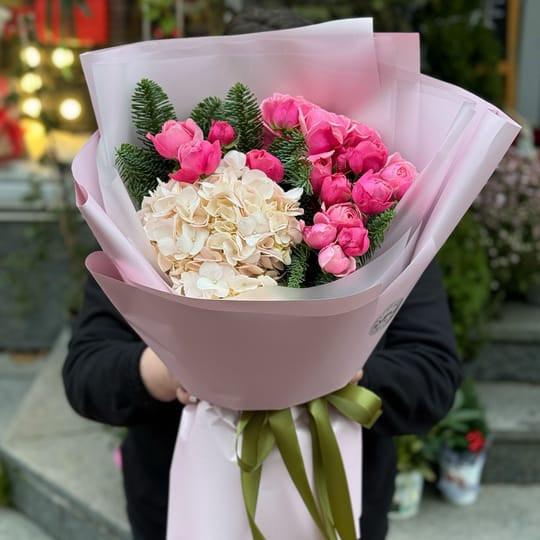 Зимняя нежность – доставка цветов в Яворнитское