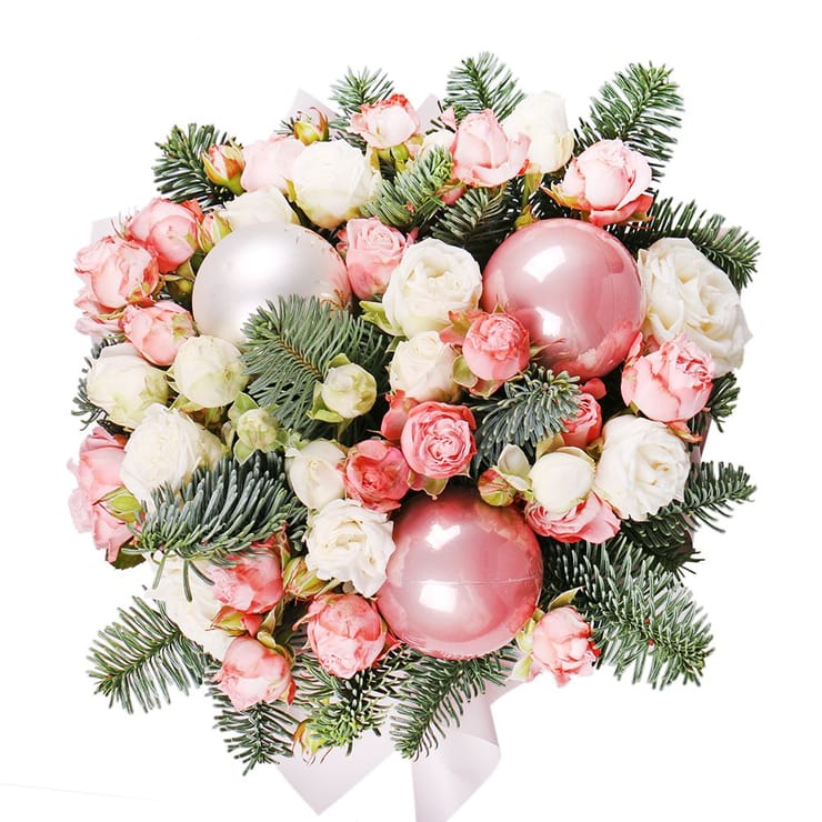 Снігові візерунки – доставка квітів у Ретимно