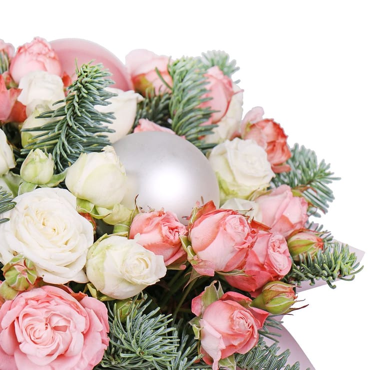 Снігові візерунки – доставка квітів у Ретимно