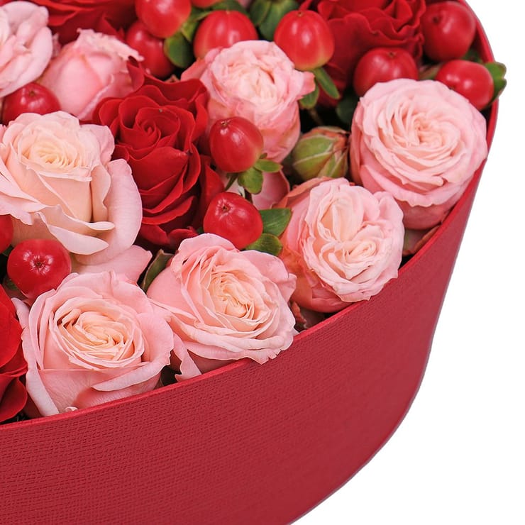 Цветочная композиция моей половинке – доставка цветов в Черневцы