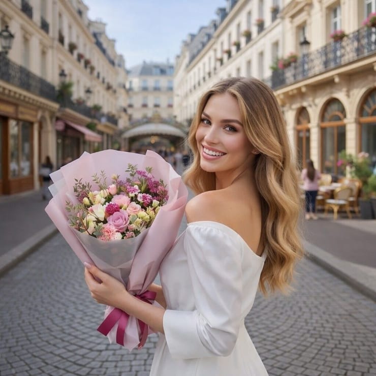 Spring gift for her – flower delivery in Lozovaya