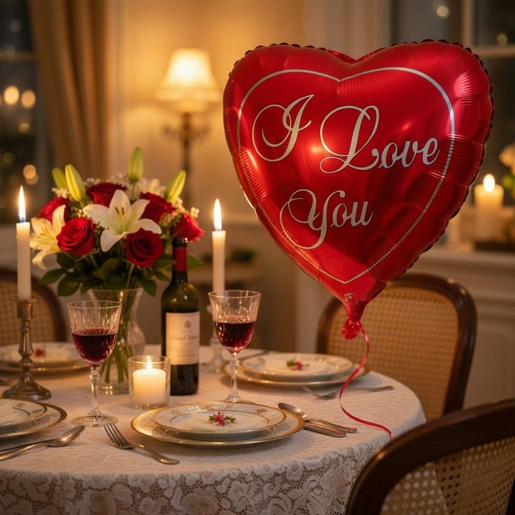 Гелієва кулька Love You – доставка квітів у Кентау