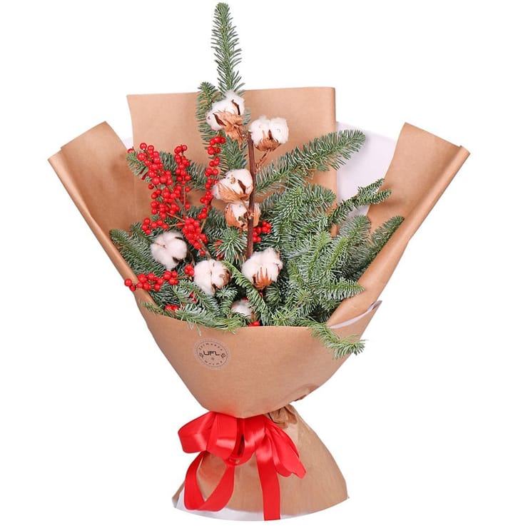 Зимовий комплімент – доставка квітів у Червоноармійськ