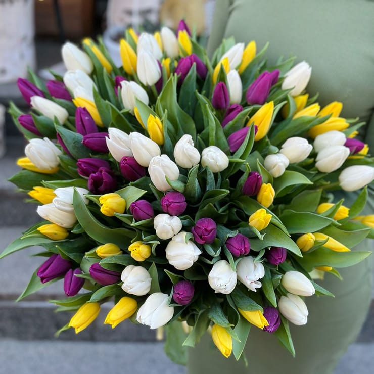 101 тюльпан – доставка цветов в Масаллы