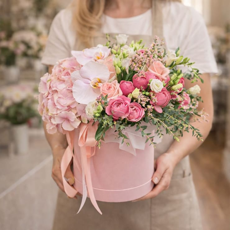 Flower arrangement With Love – flower delivery in Chiangmay