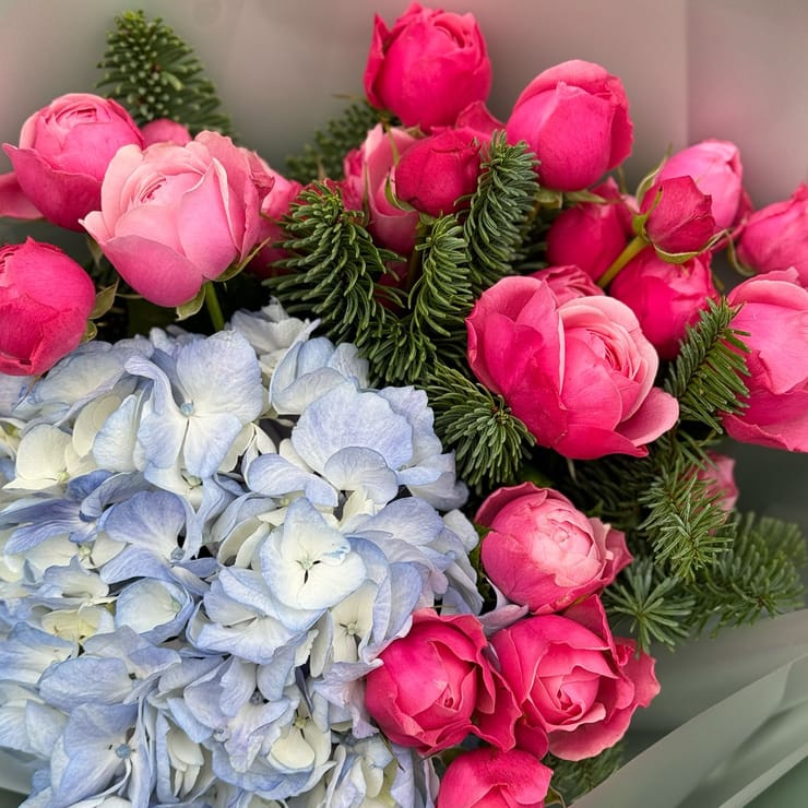 Зимова акварель – доставка квітів у Гавана