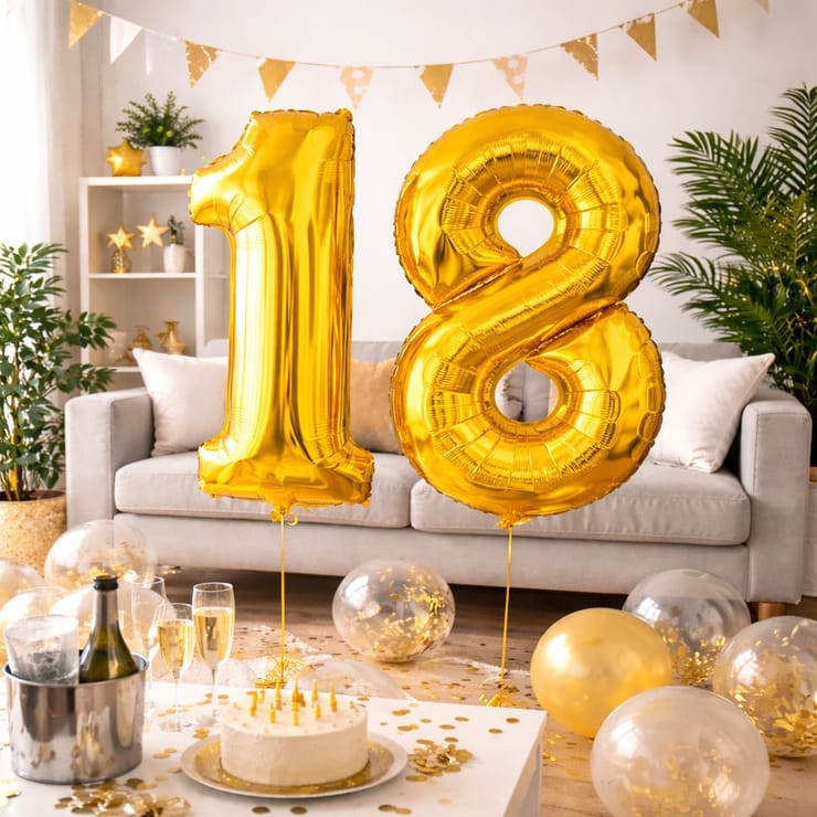 Balloon figure 0-9 – flower delivery in Ipo