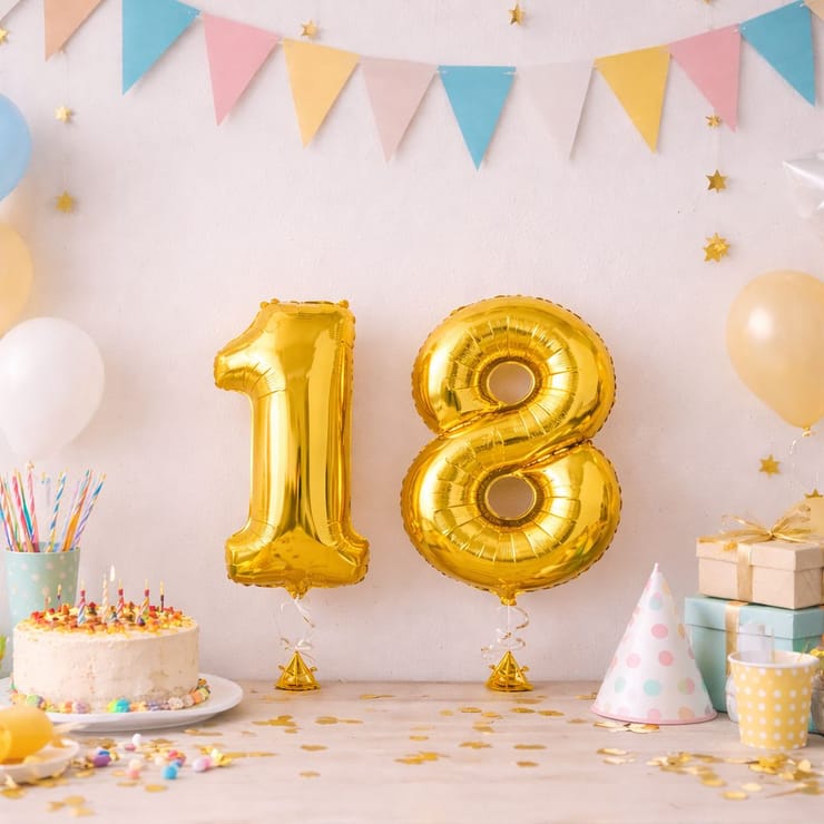 Balloon figure 0-9 – flower delivery in Tetovo