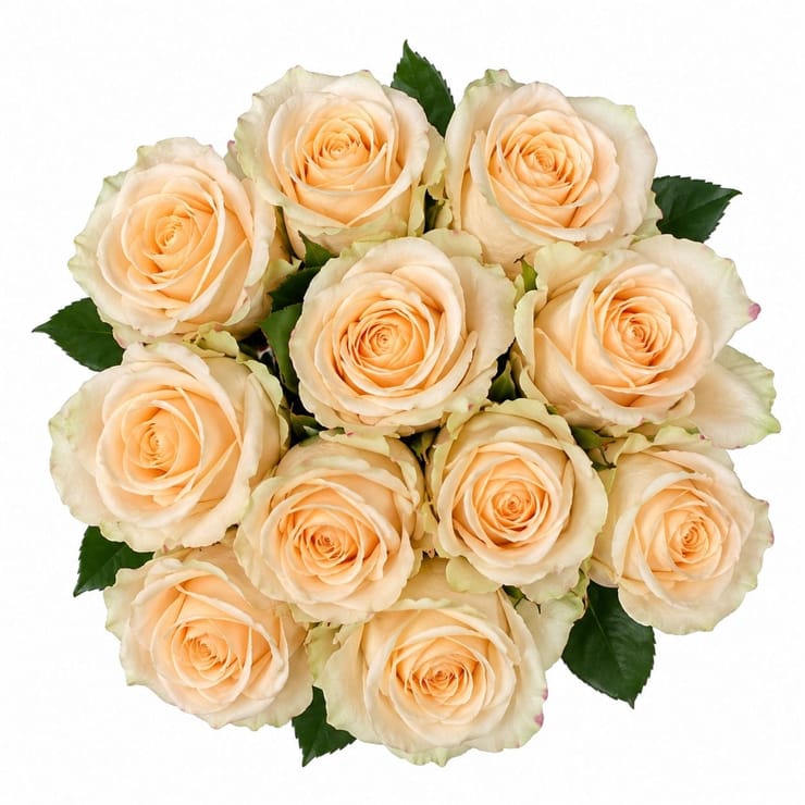 Rose Peach Avalanche – flower delivery in Soderhamn