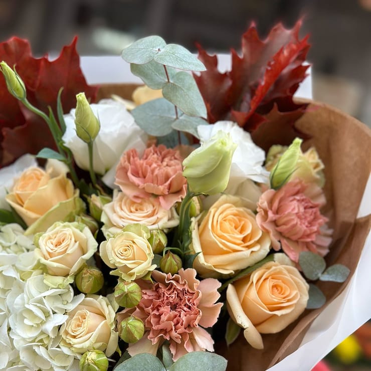Warm autumn – flower delivery in Nikolaev