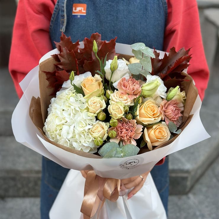 Warm autumn – flower delivery in Nikolaev