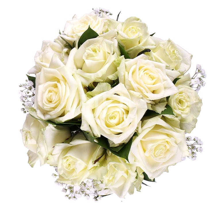 Букет цветов Прикосновение зимы – доставка цветов в Порт Морсби